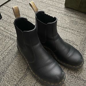 Black Dr. Marten Boots Size men’s 6, women’s 7.5